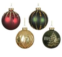 Kerstbal glas d8 cm a4 I Decoris - Decoris - thumbnail