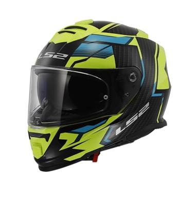 LS2 integraalhelm "ff800 storm ii tracker" helmet ff800 storm ii tracker m black/yellow