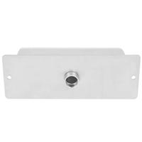 Zwembadfontijn 30x9x26 cm roestvrij staal zilverkleurig - thumbnail