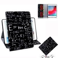 Formule patroon horizontale Flip lederen case voor de iPad mini (2019)/4/3/2/1 met houder & Card slot & portemonnee - thumbnail