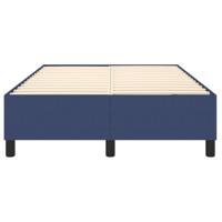 Boxspringframe stof blauw 120x200 cm - thumbnail