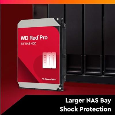 WD red pro 16 tb harde schijf (161kfgx, sata 600, 24/7, af)