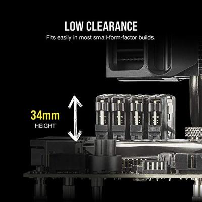 Corsair Vengeance LPX Werkgeheugenset voor PC DDR4 64 GB 2 x 32 GB 3200 MHz 288-pins DIMM CL16-20-20-38 CMK64GX4M2E3200C16