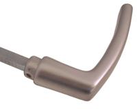 Ivana deurkruk - Basic - nr. 58 - aluminium F1 - per paar - thumbnail