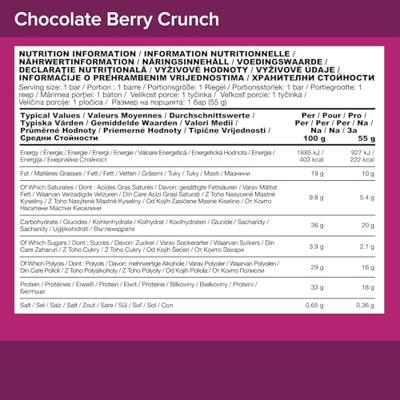 Chocolate Berry Crunch Protein Bar | Optimum Nutrition | 660 X G