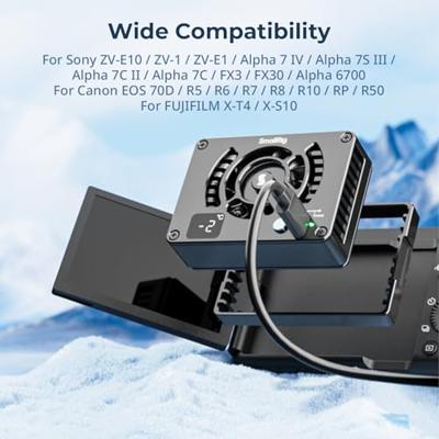 SmallRig 4815 Cooling System for Sony / Canon / Fujifilm Cameras SmallRig 4815 Cooling System for Sony / Canon / Fujifilm Cameras