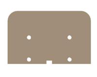 Scheidingswand TW AKZ4 0348260000 Beige Weidmüller 50 stuk(s) - thumbnail