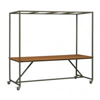 vtwonen Outdoor Eettafel 'Blue Sky' Met decoframe, 220 x 97cm - thumbnail