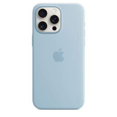 Apple Silicone MagSafe Case iPhone 15 Pro Max Light Blue