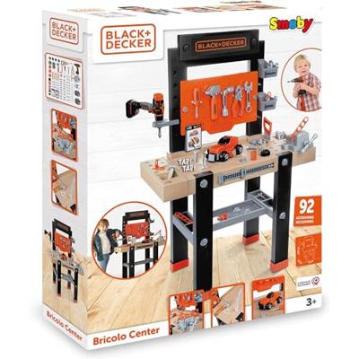 Werkbank Bricolo Center Black + Decker SMOBY meerkleurig