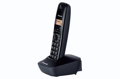 Panasonic KX-TG1611FRH Solo draadloze telefoon zonder antwoordapparaat Zwart - thumbnail