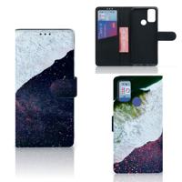 Alcatel 1S (2021) | Book Case | Sea in Space - thumbnail