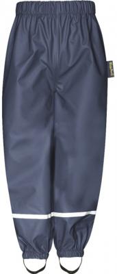 Playshoes regenbroek fleece gevoerd Uni Blauw-128