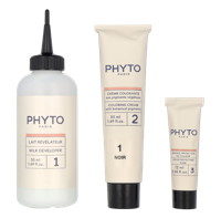 Phytocolor Permanente Haarkleuring 1 Zwart Intens en Natuurlijke Kleur - thumbnail