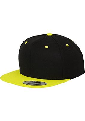 Flexfit FX6089MT Classic Snapback 2-Tone - Black/Neon Yellow - One Size