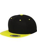 Flexfit FX6089MT Classic Snapback 2-Tone - Black/Neon Yellow - One Size - thumbnail