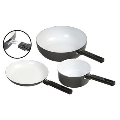 Bo-camp Sprint Eco Ø 28 Cm Wokpan Zwart