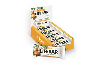 Lifefood Lifebar abrikoos bio raw 40 Gram