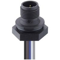 Lutronic 1230 08 T16CW100 0,5m Sensor/actuator inbouwconnector M12 Aantal polen (sensoren): 8 Stekker, inbouw 1 stuk(s) - thumbnail