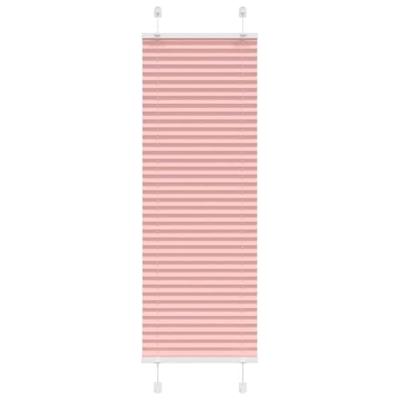 Pliss rolgordijn 50x150 cm stofbreedte 49,4 cm polyester roze