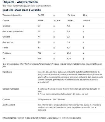 Whey Perfection | Body & Fit | 2268g