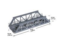 NOCH 21330 H0 Vakwerkbrug 1 spoor Universeel (l x b x h) 180 x 70 x 45 mm - thumbnail