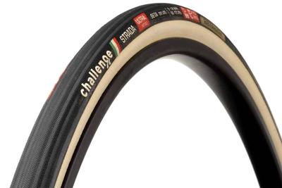Challenge Strada Ultra Tube Band 700x25c Crème Zwart Challenge Strada Ultra Tube Band 700x25c Crème Zwart