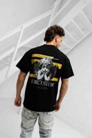 Jorcustom Angel2.0 Loose Fit T-Shirt Heren Zwart - Maat L - Kleur: Zwart | Soccerfanshop - thumbnail