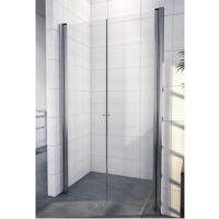 Wiesbaden dubbele pendeldeur in nis 900x2000 6 mm NANO glas - thumbnail