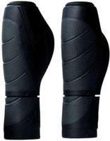 Simson handvatten ergonomics zwart-antraciet - ergonomische peddelvorm, optimale drukverdeling, extra steun, geschikt voor fietsen met/ zonder gripshift versnelling # #handvatten #ergonomics #zwart-antraciet - thumbnail