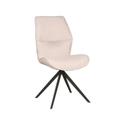 LABEL51 Eetkamerstoel 'Comfy' Bouclé, kleur Naturel