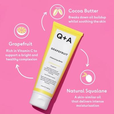 Q+A Cleansing Balm Grapefruit Q+A Cleansing Balm Grapefruit