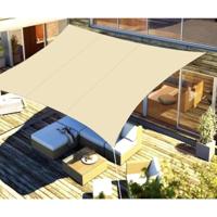 Schaduwdoek - 3x4 meter - Beige - thumbnail