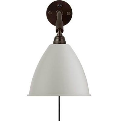 Gubi Bestlite BL7 16 Wandlamp - Zwart & Mat wit Gubi Bestlite BL7 16 Wandlamp - Zwart & Mat wit
