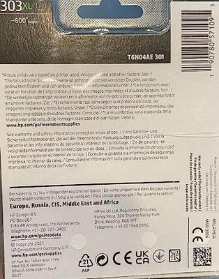 HP inktcartridge 303XL, 600 pagina&apos;s, OEM T6N04AE, zwart - thumbnail