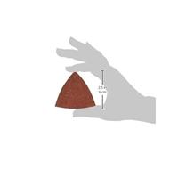 PROXXON schleifblatt sanding sheet k80 pk a' 25st - thumbnail