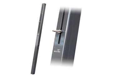 Platinum | Paal met Flex Oog 7 x 7 x 250 cm | Antraciet