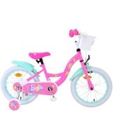 Barbie kinderfiets - meisjes - 16 inch - roze - twee handremmen - thumbnail