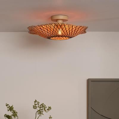 GOOD&MOJO Plafondlamp 'Madura' Bamboe, 44cm, kleur Naturel/Bruin GOOD&MOJO Plafondlamp 'Madura' Bamboe, 44cm, kleur Naturel/Bruin