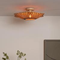 GOOD&MOJO Plafondlamp 'Madura' Bamboe, 44cm, kleur Naturel/Bruin - thumbnail