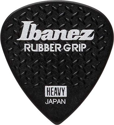 Ibanez PPA16HRGBK Grip Wizard Rubber Grip plectrumset 6-pack heavy zwart Ibanez PPA16HRGBK Grip Wizard Rubber Grip plectrumset 6-pack heavy zwart