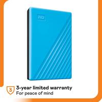 WD My Passport 4TB Externe HDD - Blauw - thumbnail