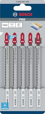 Bosch Accessoires Decoupeerzaagblad T 302 H Clean for PMMA 5st - 2608667448