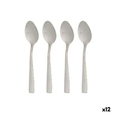 Dessertlepel set Kinvara Zilverkleurig Roestvrij staal 2,7 x 13,5 x 0,3 cm 6 x 16,5 x 2,5 cm Toetjes (12 Stuks)