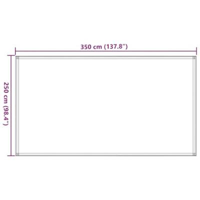 VidaXL Tenttapijt 250x350 cm beige - thumbnail