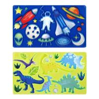 Tekensjabloon Dinosaurussen, Kosmos - thumbnail