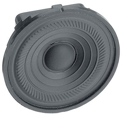 Visaton K 50 WP - 50 Ohm 2 inch 5 cm Mini-luidspreker 2 W 50 Ω Zwart Kunststof membraan, Vochtbestendig, UV-bestendig