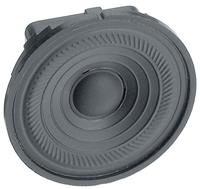 Visaton K 50 WP - 50 Ohm 2 inch 5 cm Mini-luidspreker 2 W 50 Ω Zwart Kunststof membraan, Vochtbestendig, UV-bestendig - thumbnail