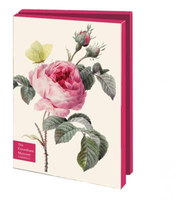 Kaartenmapje 10 stuks met enveloppen - Rose, The Fitzwilliam Museum