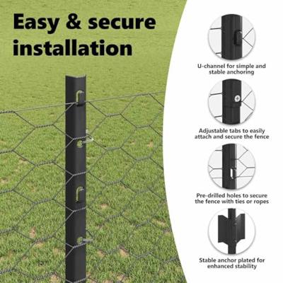 VidaXL Hek met paal grijs 1,2 x 10 m staal en pvc VidaXL Hek met paal grijs 1,2 x 10 m staal en pvc